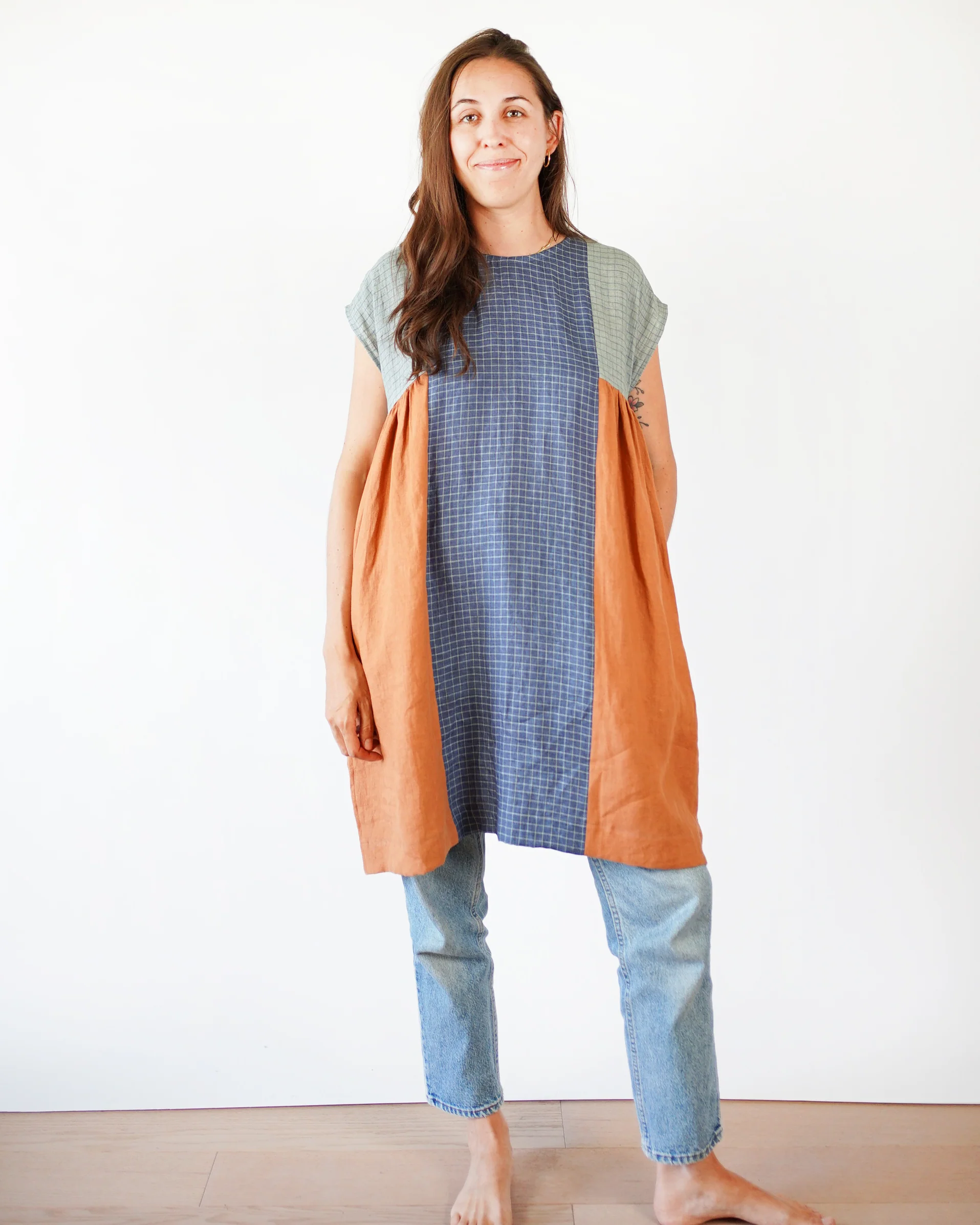 Collage Gather Dress PDF Sewing Pattern - Image 14