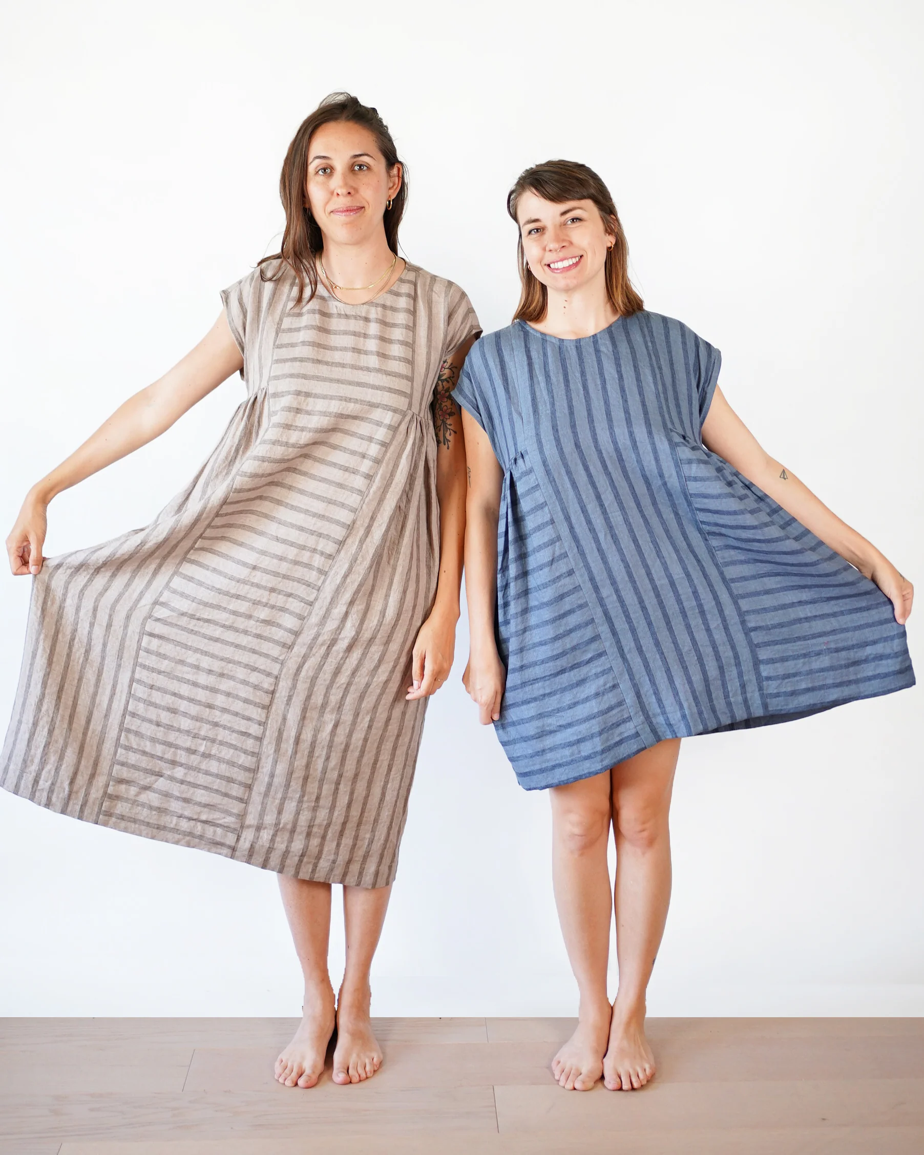 Collage Gather Dress PDF Sewing Pattern - Image 17