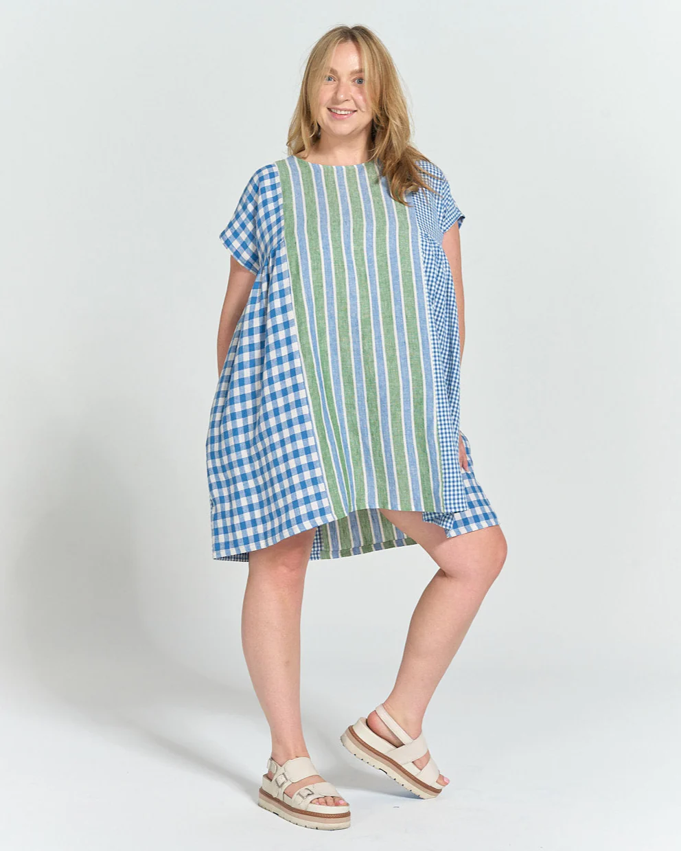 Collage Gather Dress PDF Sewing Pattern - Image 5