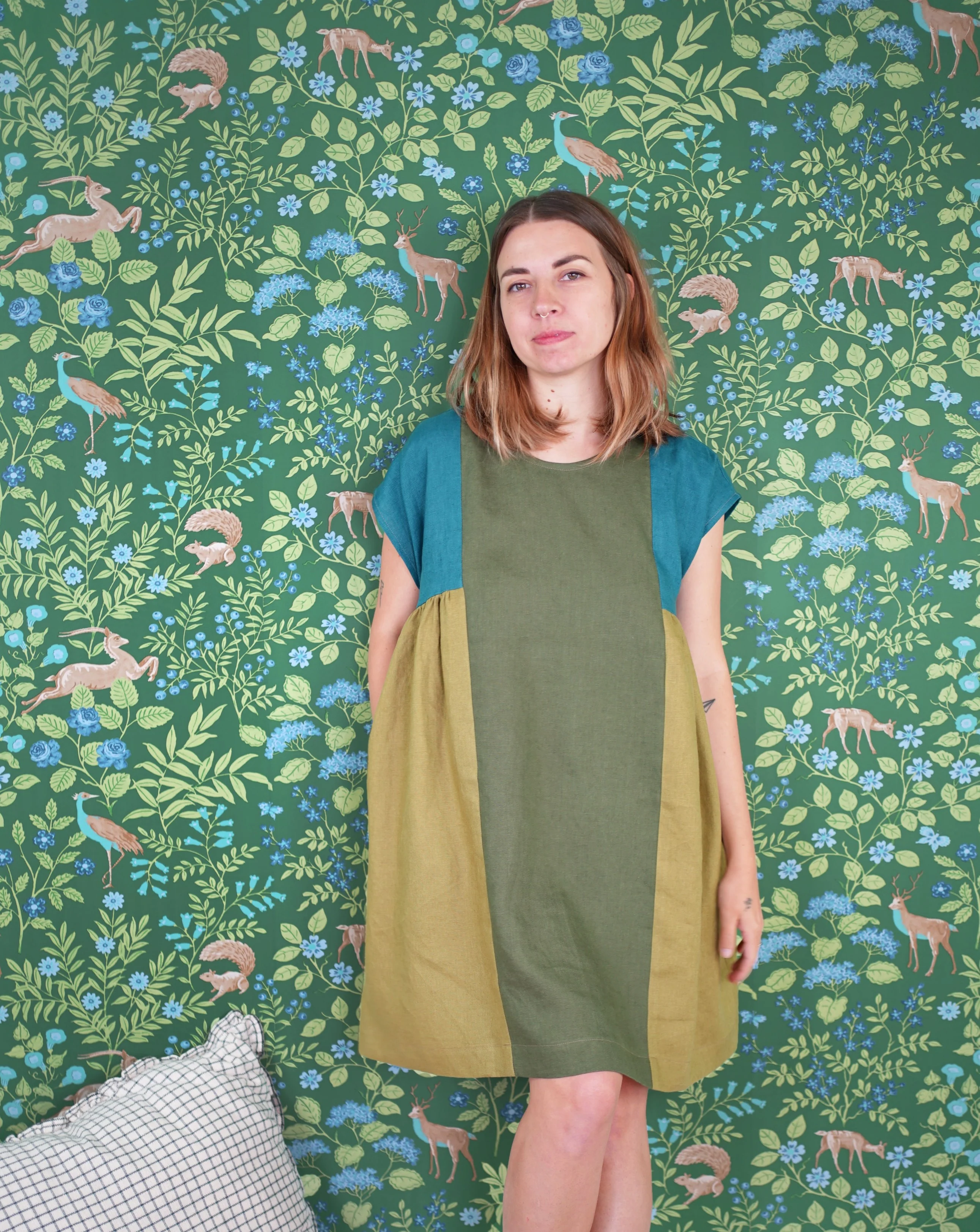 Collage Gather Dress PDF Sewing Pattern - Image 8