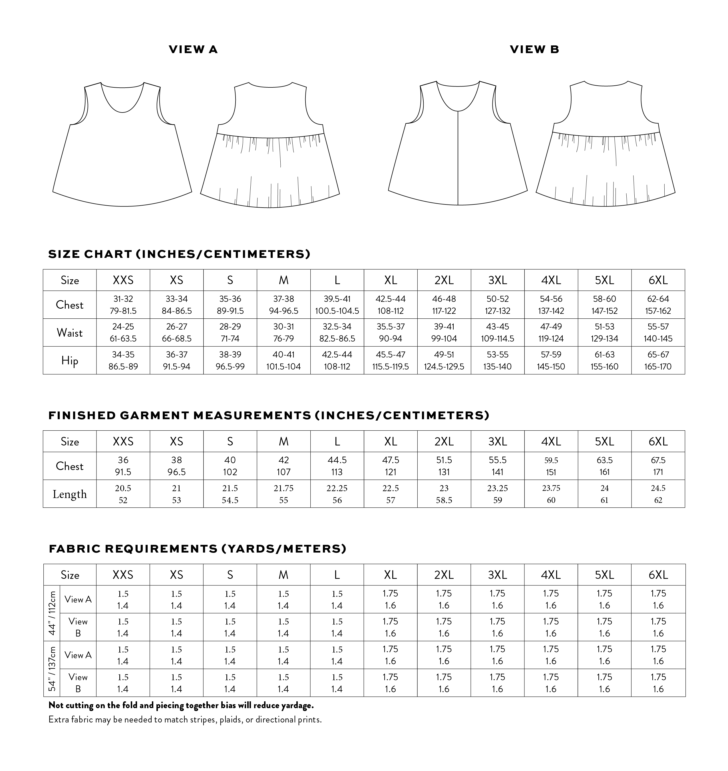 Peplum Split Tank PDF Sewing Pattern - Image 16