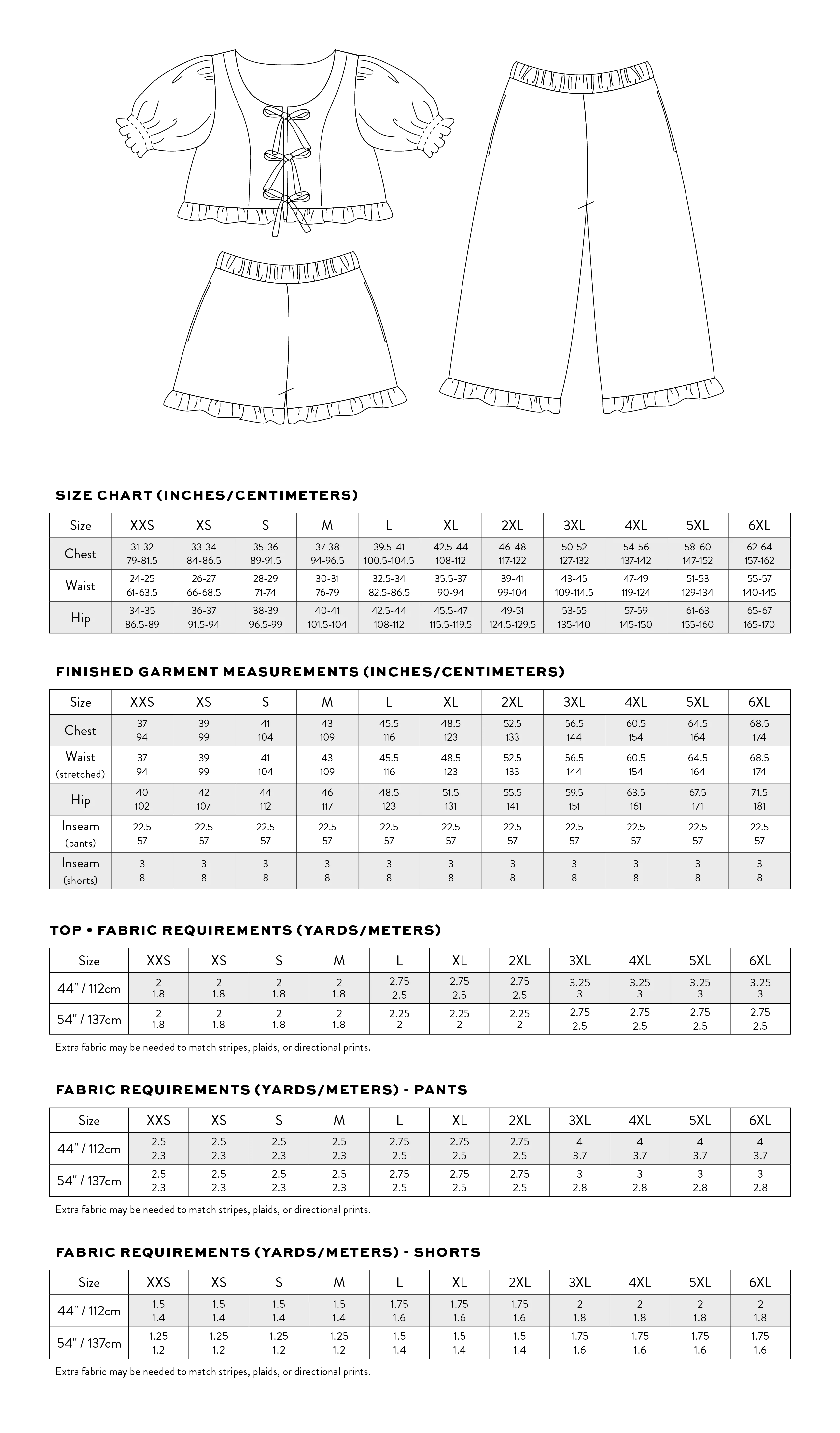 Ruffle Brunch Set PDF Sewing Pattern - Image 20