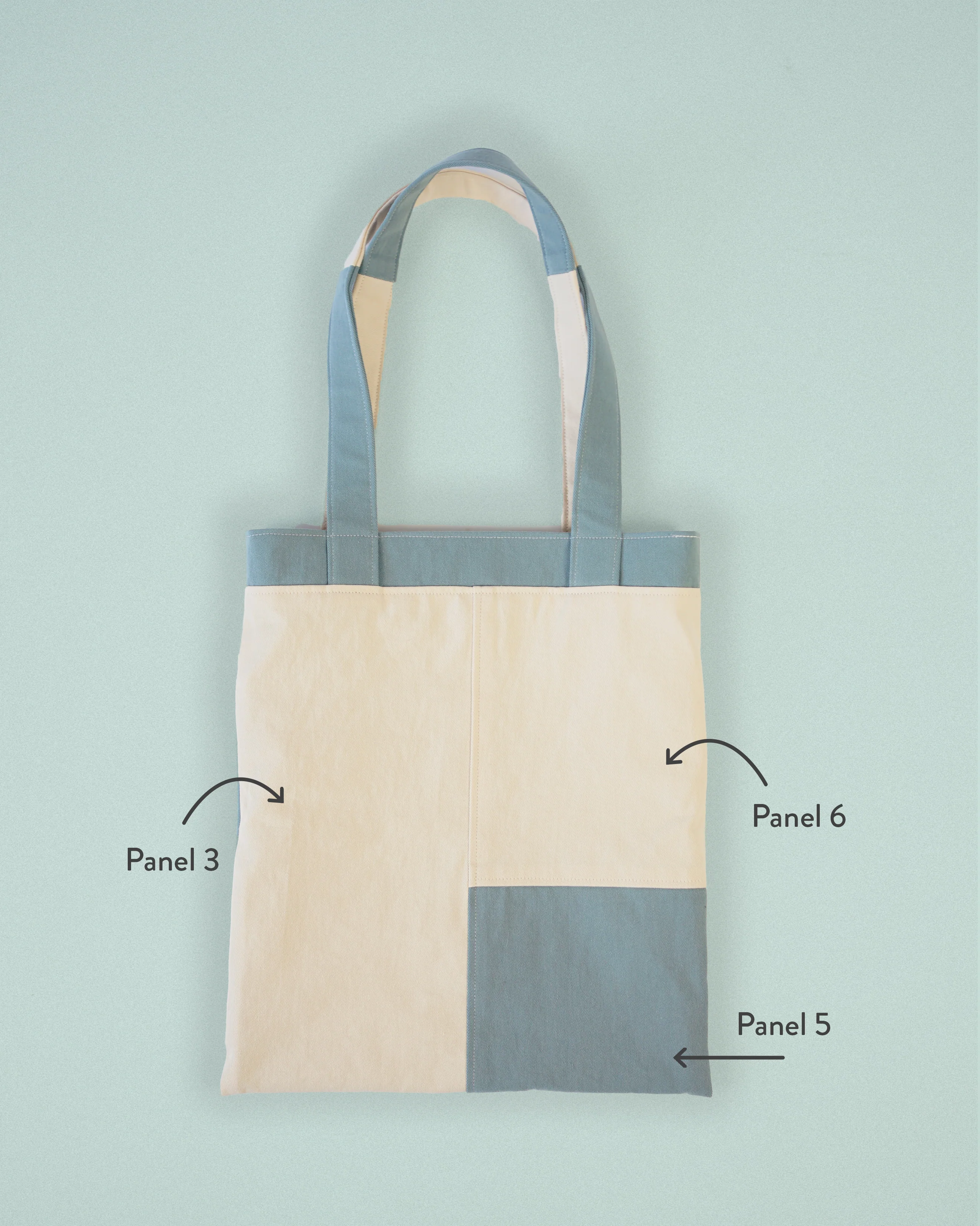 Stash Pocket Tote PDF Sewing Pattern - Image 11