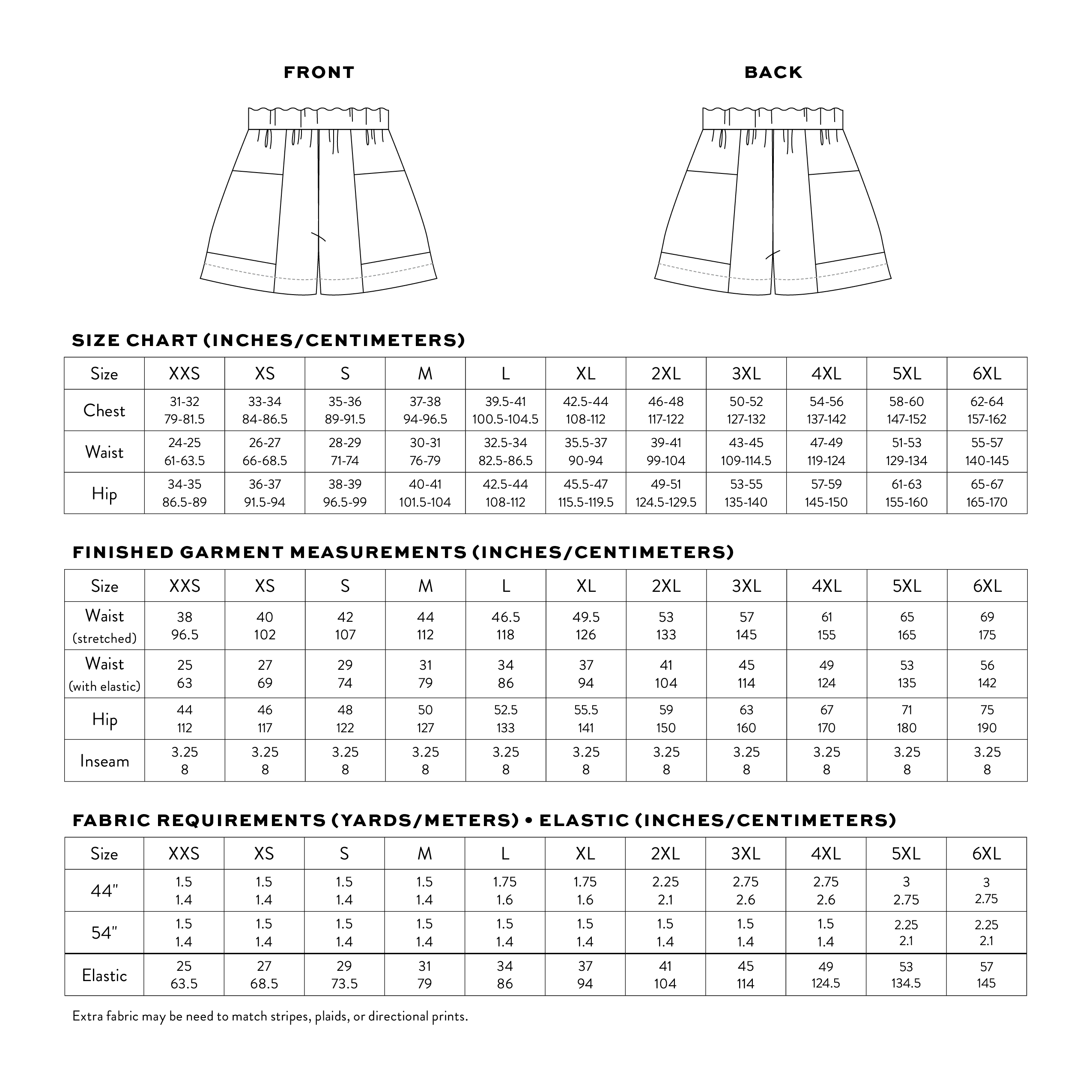 Weekend Chore Shorts PDF Sewing Pattern - Image 16