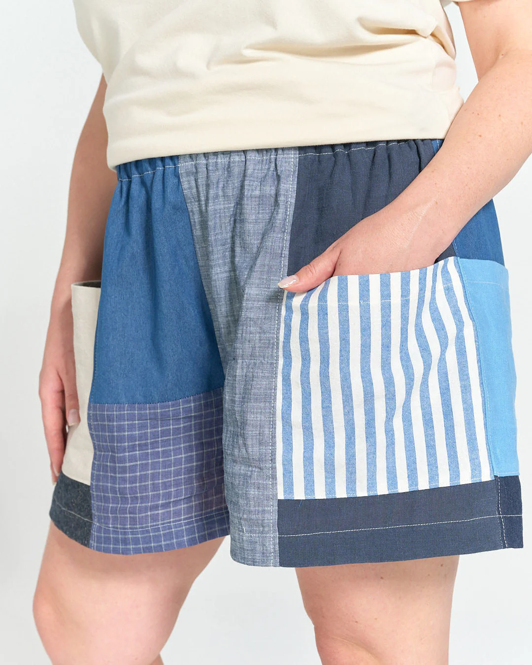 Weekend Chore Shorts PDF Sewing Pattern - Image 6